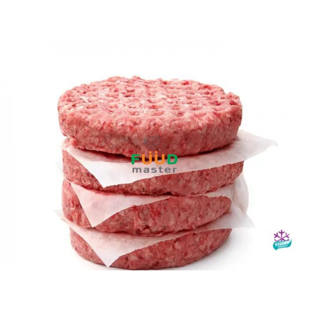 Burger Beef Patties - 100 Gm (Frozen) 10 KG
