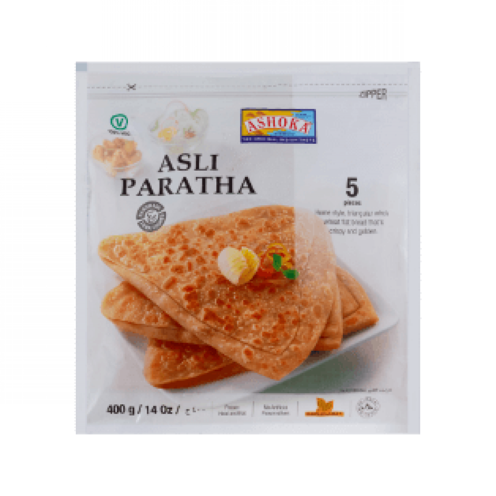 ASLI PLAIN PARATHA 24X400G (FROZEN)