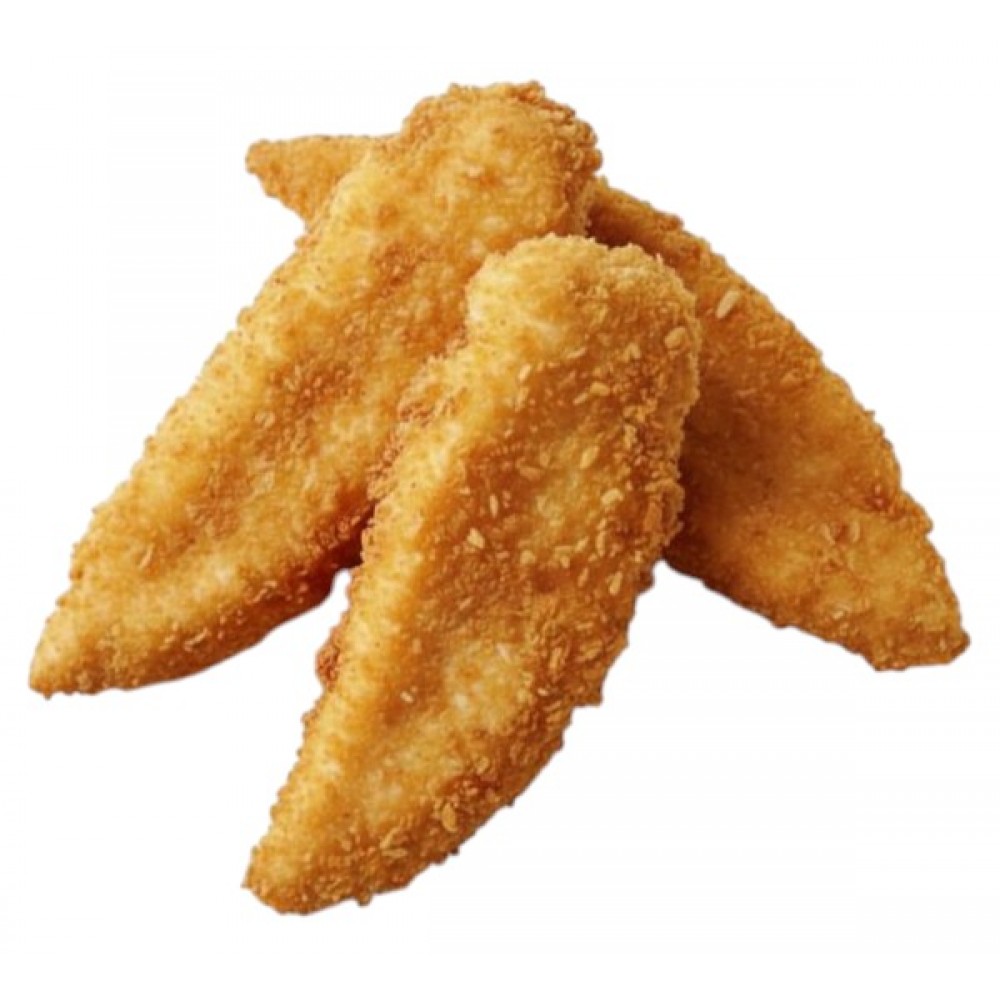 CHICKEN FILLET BREADED 1KG