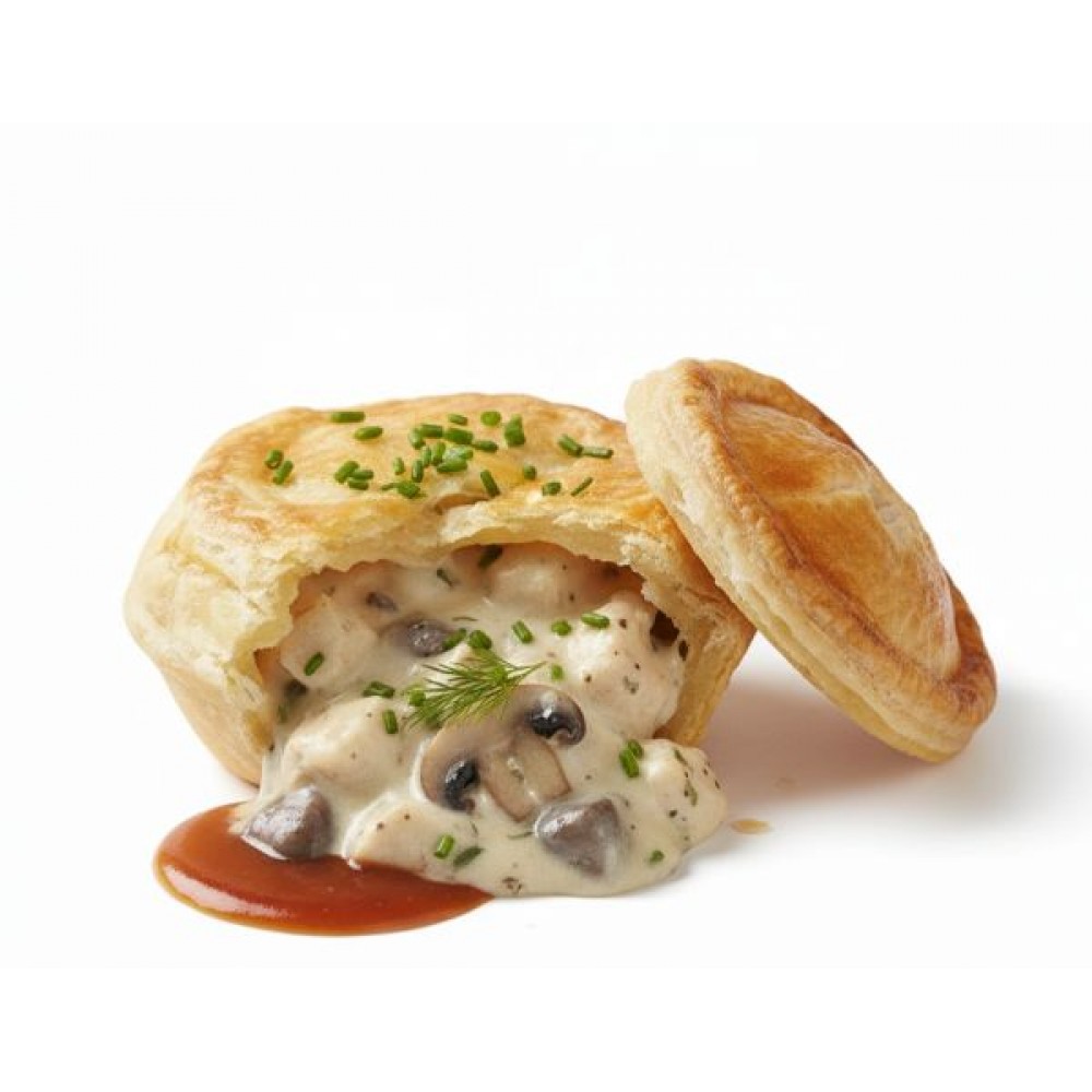 CHICKEN MUSHROOM PIE,200 GM 1PCS