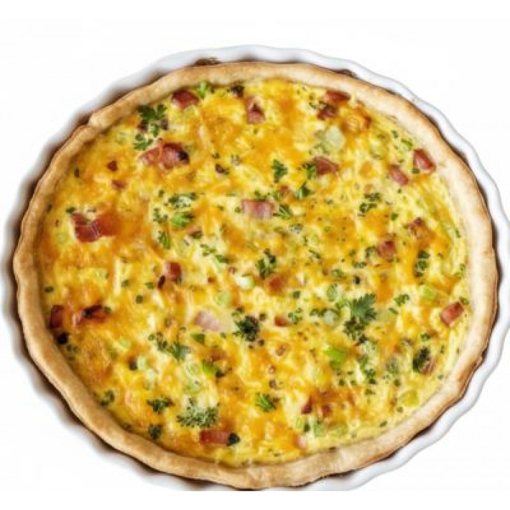 HAM & CHEESE QUICHE,200 GM 1PCS