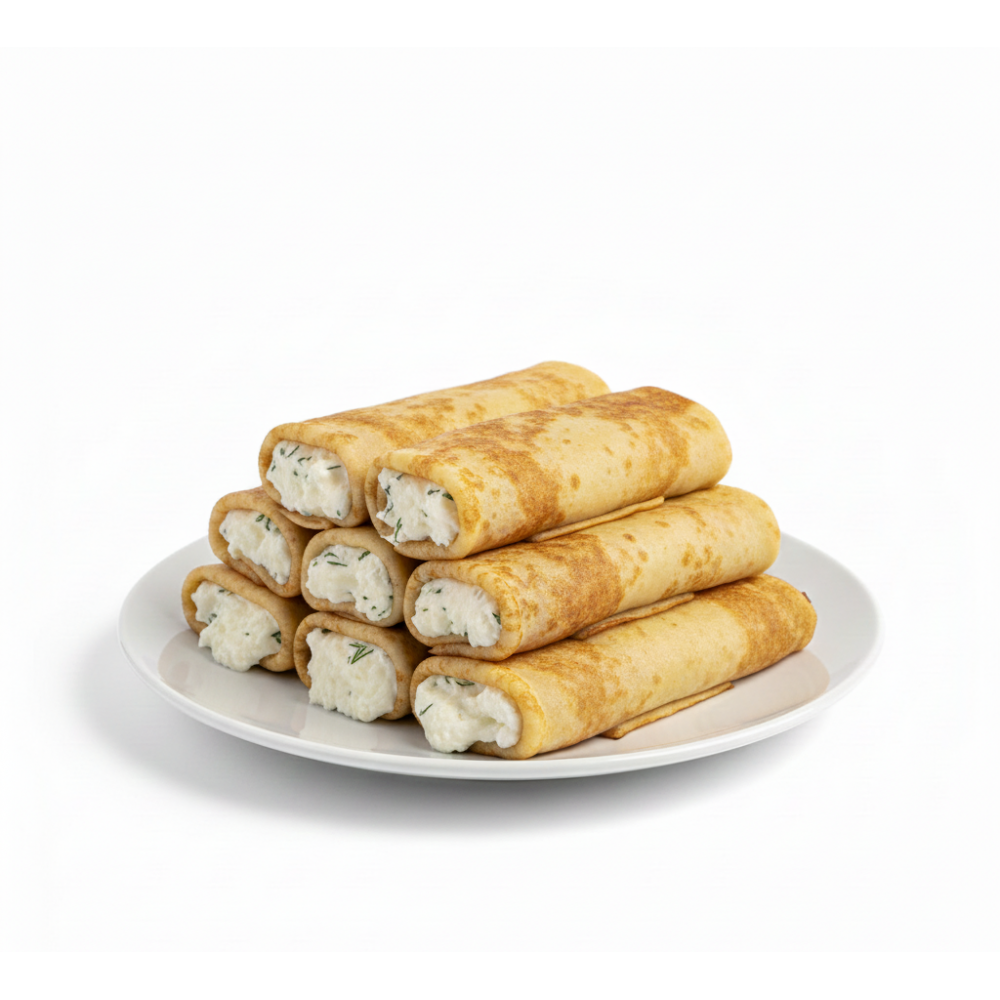 BLINCHIKI (PANCAKES STUFFED WITH COTTAGE CHEESE) 1 KG